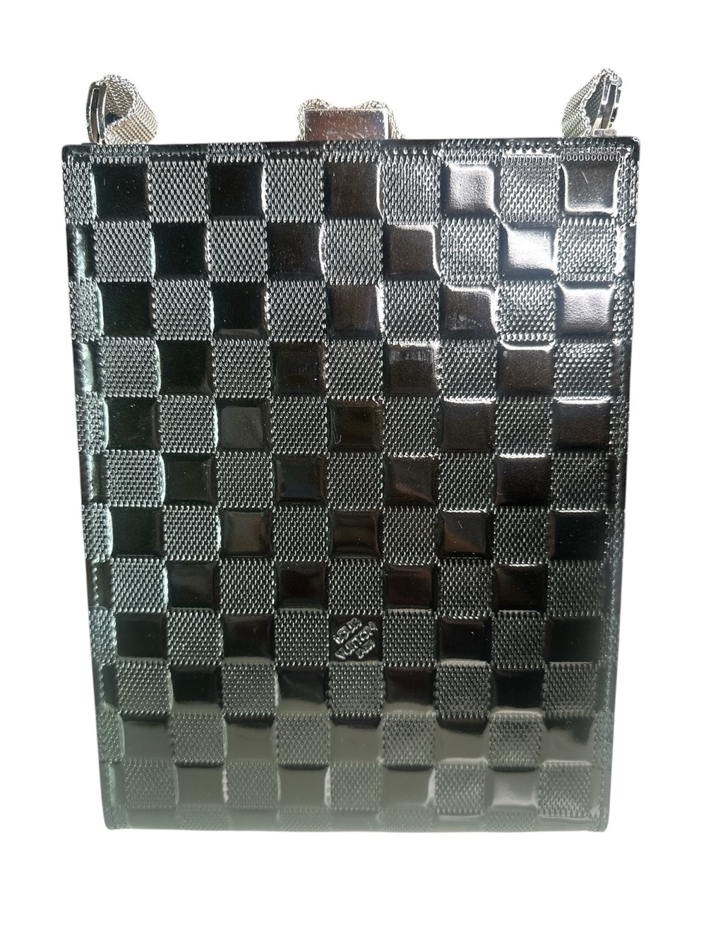 Louis Vuitton Black Checkered Crossbody Bag - Sleek Everyday Carry